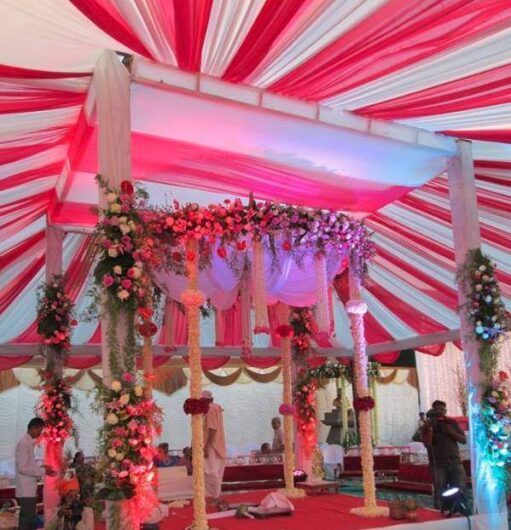 Mandap and decorations मंडप अँड डेकोरेशन